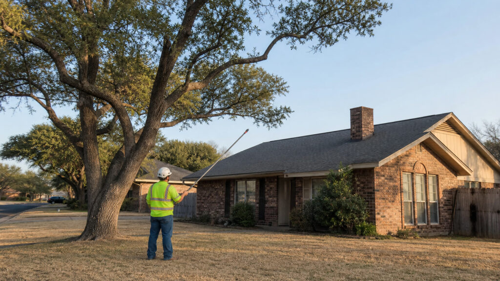 How to Manage Tree Limbs Over an Abilene Roof — professional tree care in Abilene, Texas