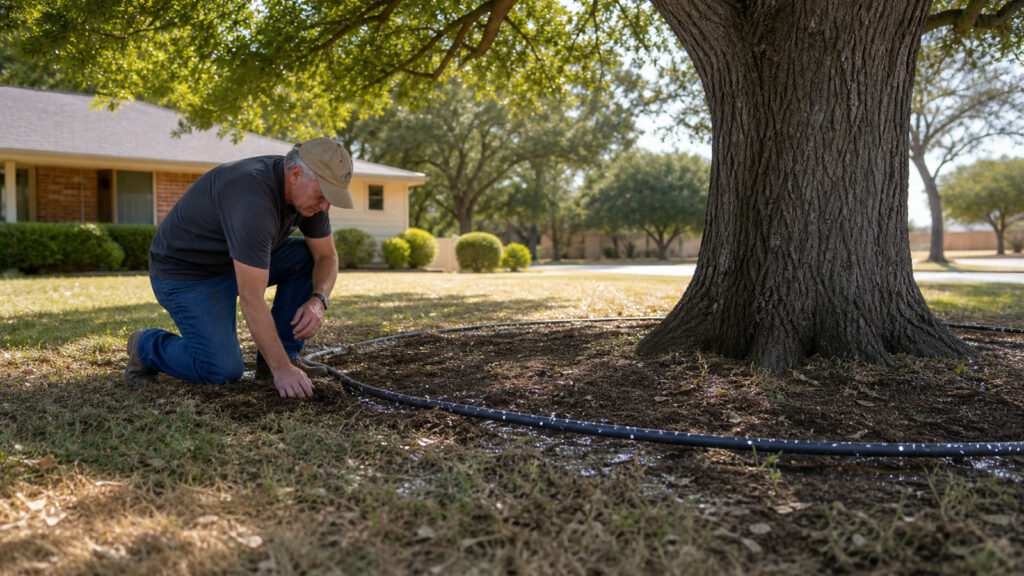 How to Water Mature Trees During Abilene Heat — professional tree care in Abilene, Texas